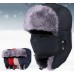 New s Winter Fur Ushanka Trapper Hat Aviator Earflap Ski Cap Hunting Trooper  eb-73921594